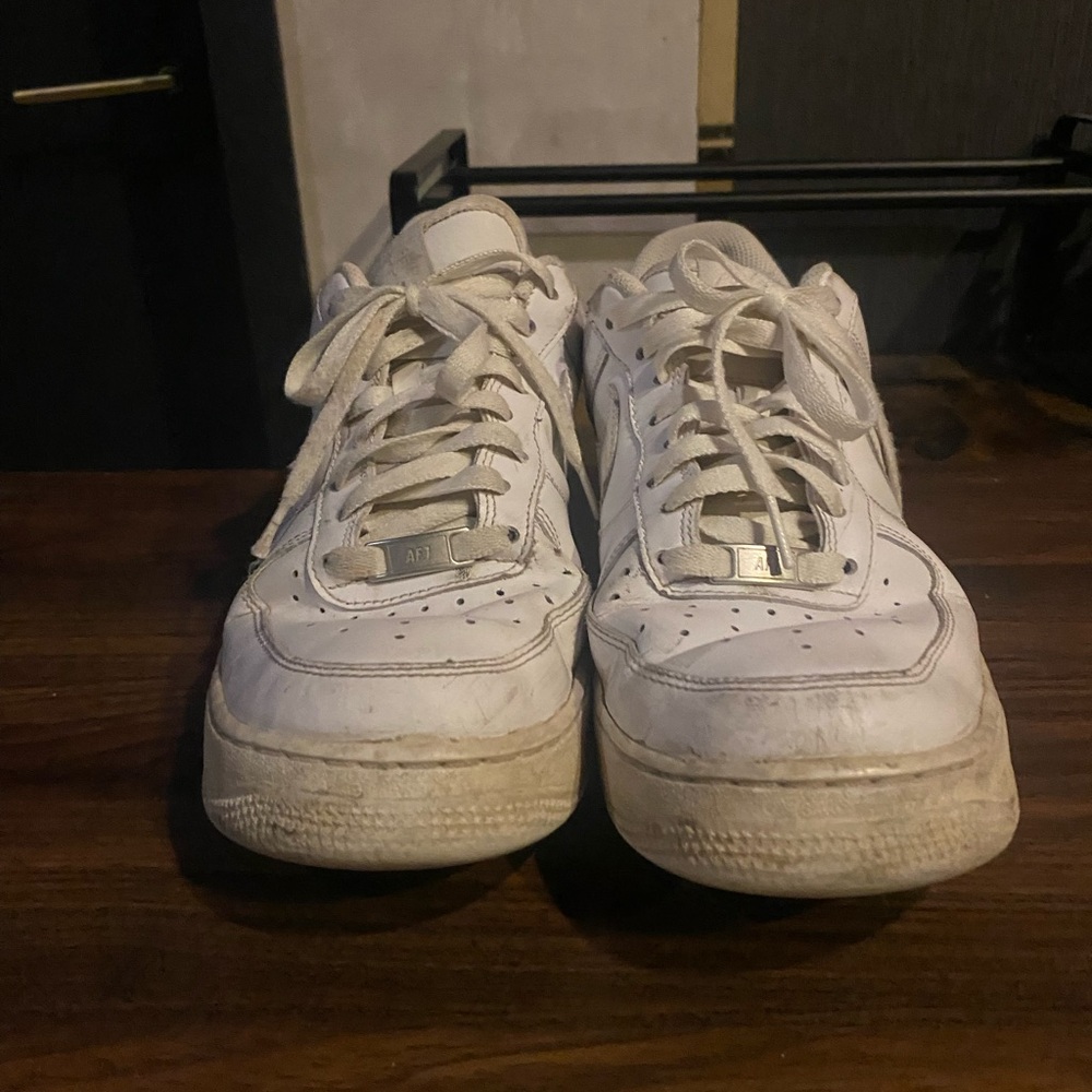 White Air Force Ones 9.5M